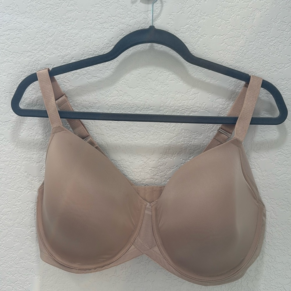 Paramour Bra Size 38DDD 38F Beige